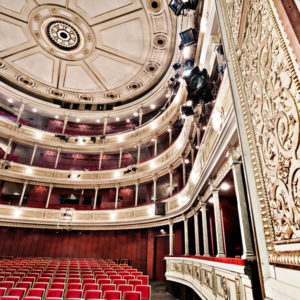 Der Bühnenraum des HAUS EINS im Schauspielhaus Graz, Copyright Lupi Spuma
